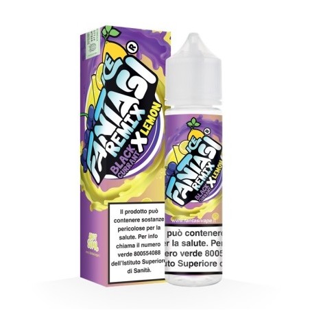 Fantasi Vape - Black Currant X Lemon Ice - Mix And Vape 20ml