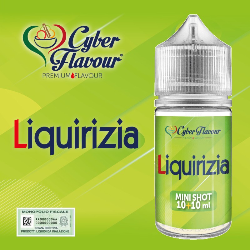 Cyber Flavour - Liquirizia - Mini Mix 10+10ml