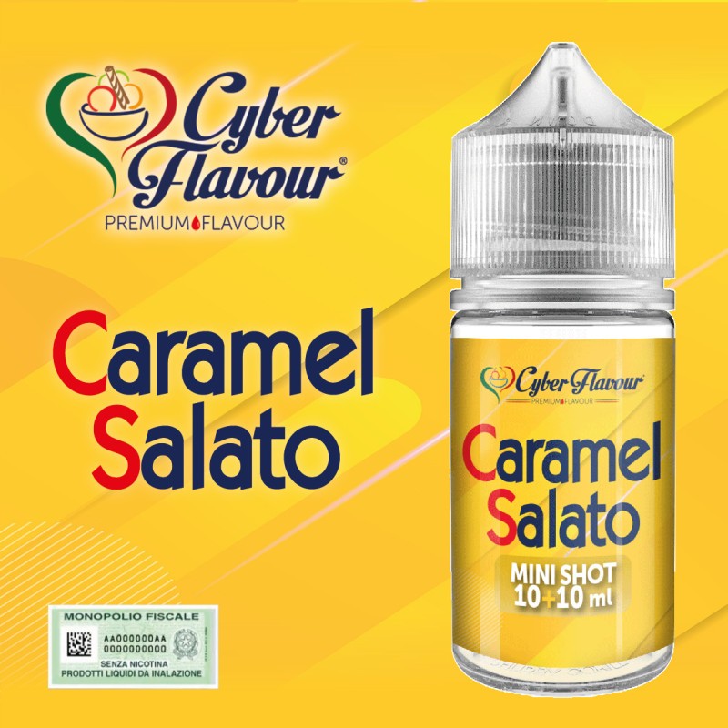 Cyber Flavour - Caramel Salato - Mini Mix 10+10ml