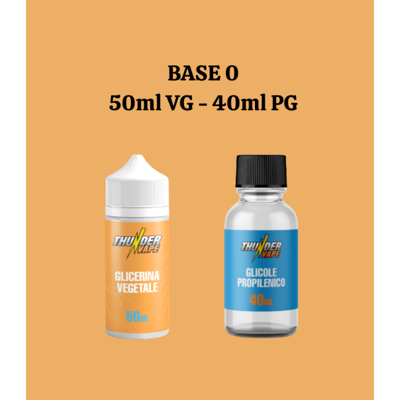 Soluzione 0 Thunder Vape 50/50