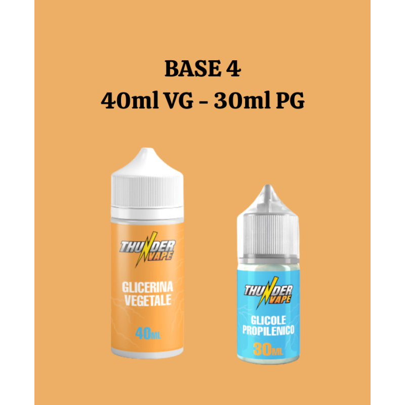 Soluzione 4 Thunder Vape 50/50