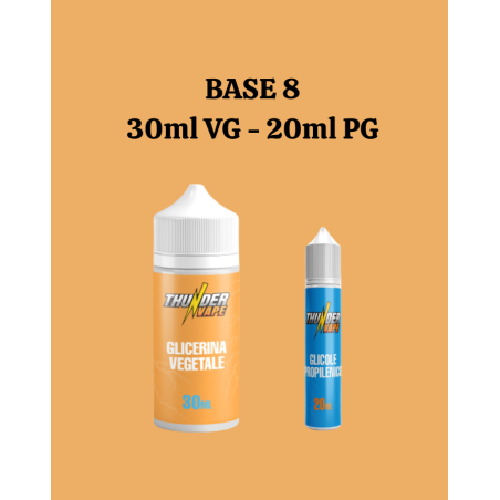 Soluzione 8 Thunder Vape 50/50
