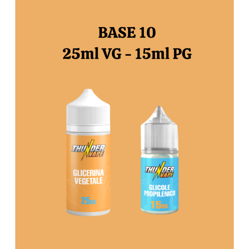 Soluzione 10 Thunder Vape 50/50
