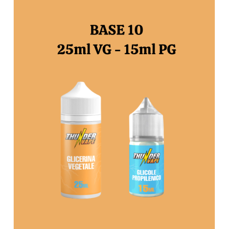Soluzione 10 Thunder Vape 50/50