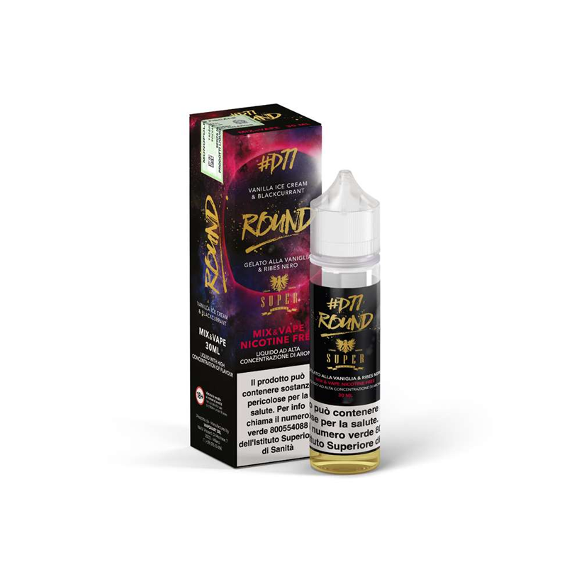 Super Flavor Round by D77 - Mix and Vape - 30ml