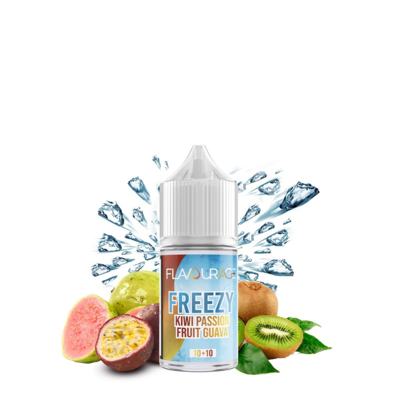 Flavourage Freezy Kiwi Passion Fruit Guava - Mini Mix10+10