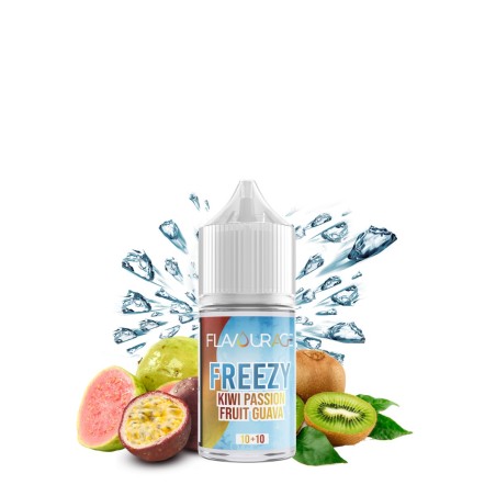 Flavourage Freezy Kiwi Passion Fruit Guava - Mini Mix10+10