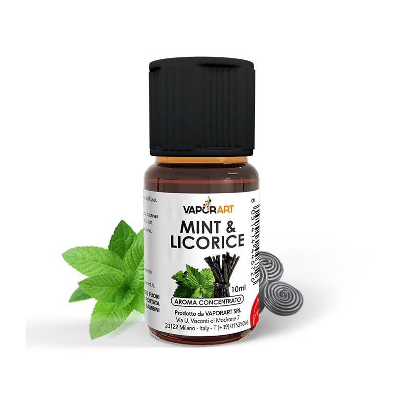 Vaporart aroma  Mint e Licorice - 10ml