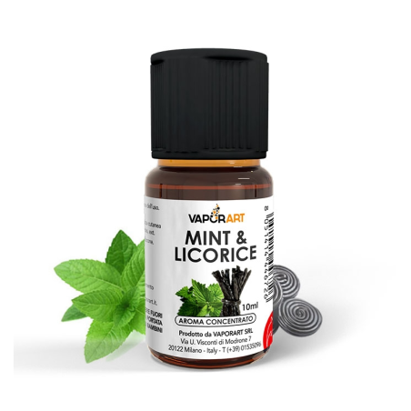 Vaporart aroma  Mint e Licorice - 10ml