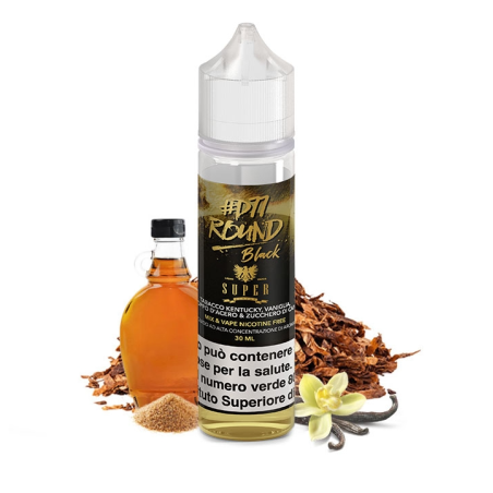Super Flavor Round Black by D77 - Mix and Vape - 30ml