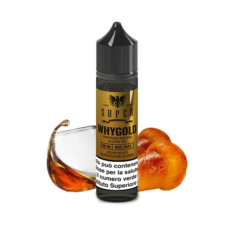 Super Flavor Why Gold - Mix and Vape - 30ml
