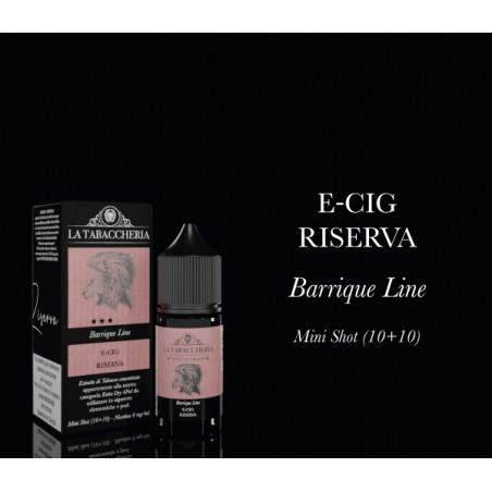 La Tabaccheria Barrique Line - E-Cig Riserva 4 Pod - Minimix 10+10
