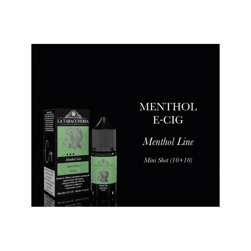 La Tabaccheria Menthol Line - Menthol E-Cig  4 Pod - Minimix 10+10