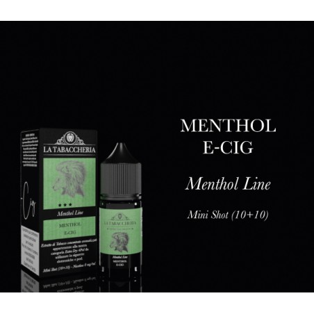 La Tabaccheria Menthol Line - Menthol E-Cig  4 Pod - Minimix 10+10