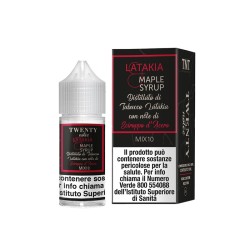 TNT Vape Twenty Notes Latakia Maple Syrup - Mini mix 10+10