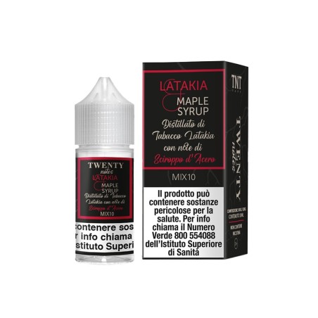 TNT Vape Twenty Notes Latakia Maple Syrup - Mini mix 10+10