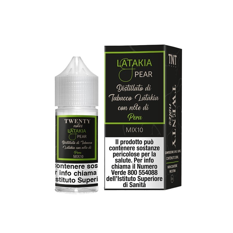 TNT Vape Twenty Notes Latakia Pear - Mini mix 10+10