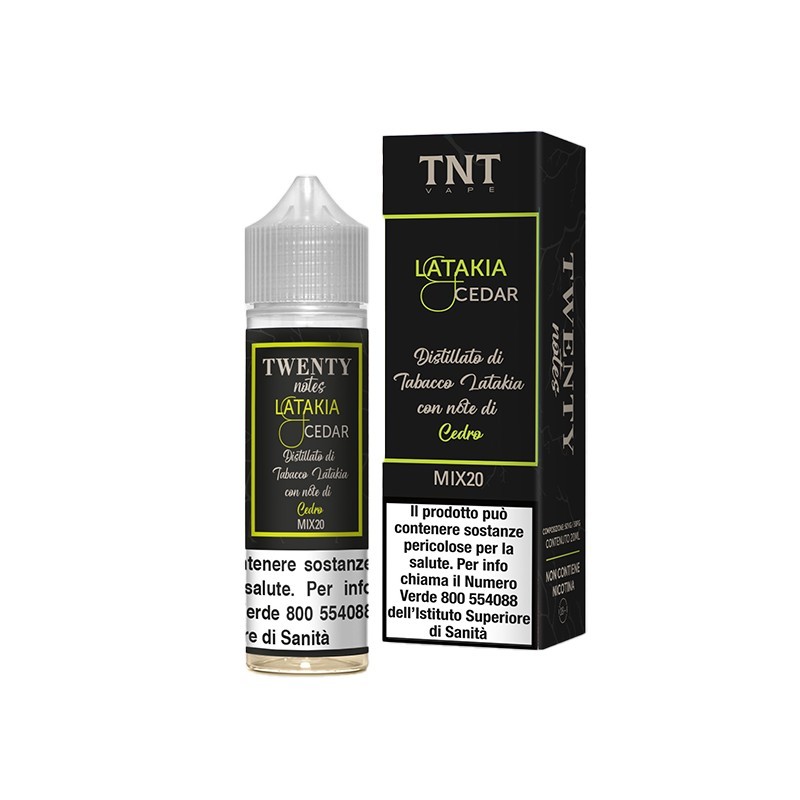 TNT Vape Twenty Notes Latakia Cedar - Mix and Vape - 20ml