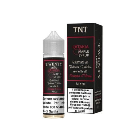 TNT Vape Twenty Notes Latakia Maple Syrup - Mix and Vape - 20ml