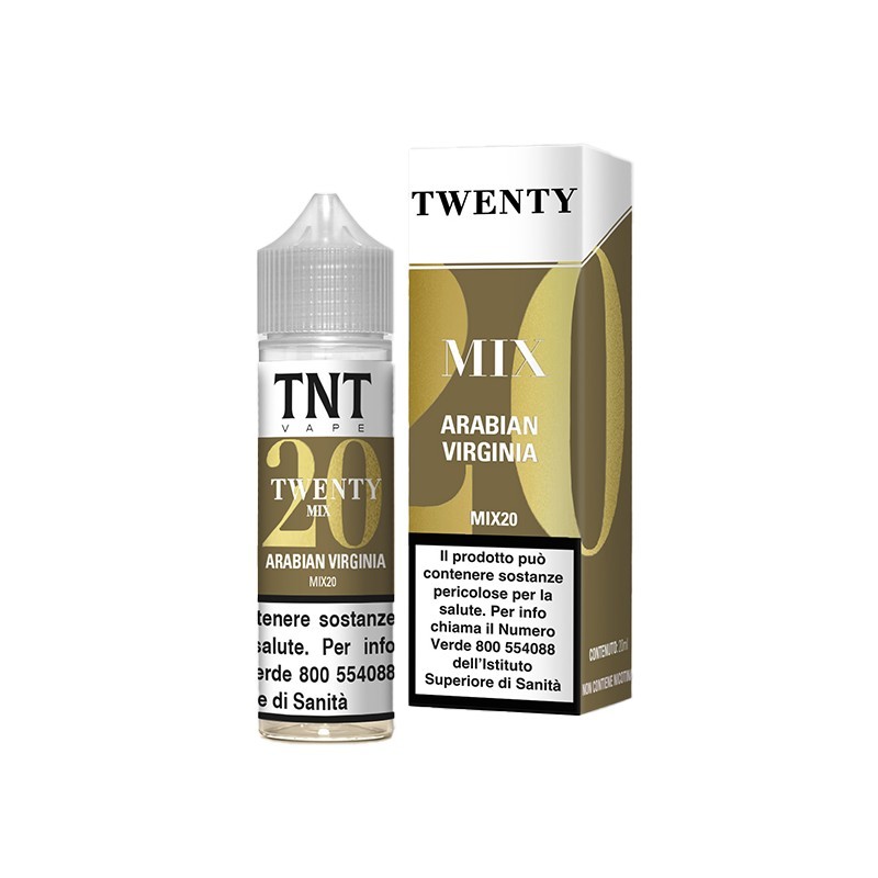 TNT Vape Twenty mix Arabian Virginia - Mix and Vape - 20ml