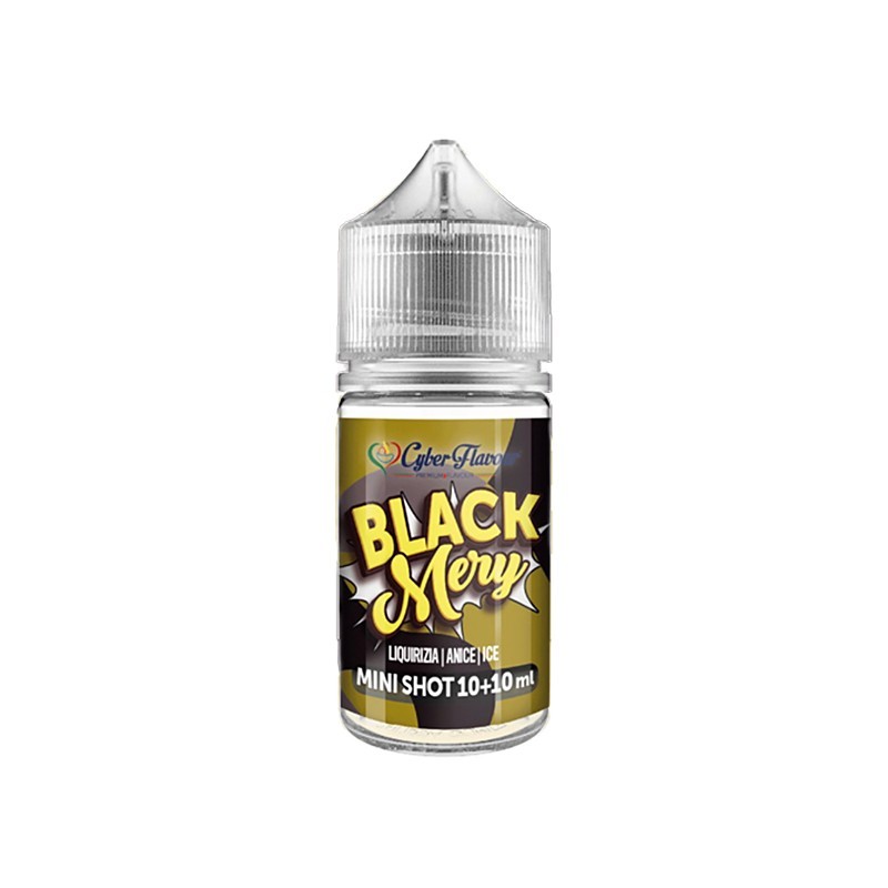 Cyber Flavour Black Mery - Mini shot 10+10
