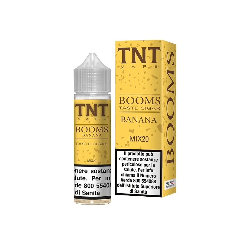 TNT Vape Booms Banana - Mix and Vape - 20ml