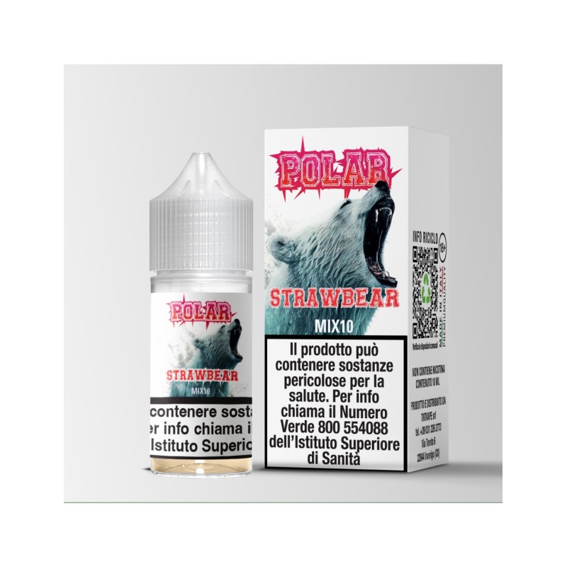 TNT Vape - Polar StrawBear  - Mini mix 10+10