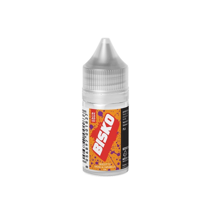 Reload Vape Bisko Biscotto Crema al Caramello - Mini Mix 10+10