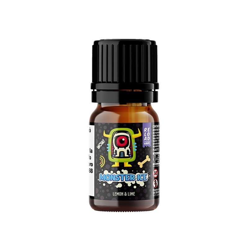 Reload Vape Aroma Monster Ice Lemon e Lime Ice - 10ml