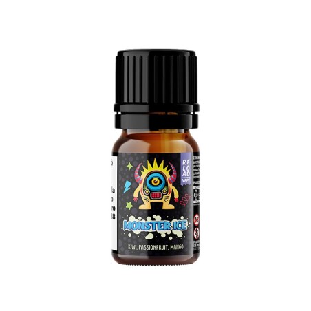 Reload Vape Aroma Monster Ice Kiwi Passion Fruit Mango - 10ml