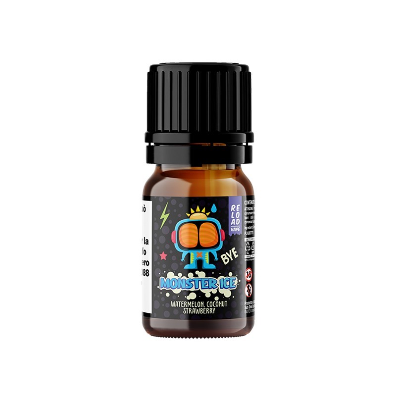 Reload Vape Flavor Monster Ice Watermelon Coconut Strawberry - 10ml