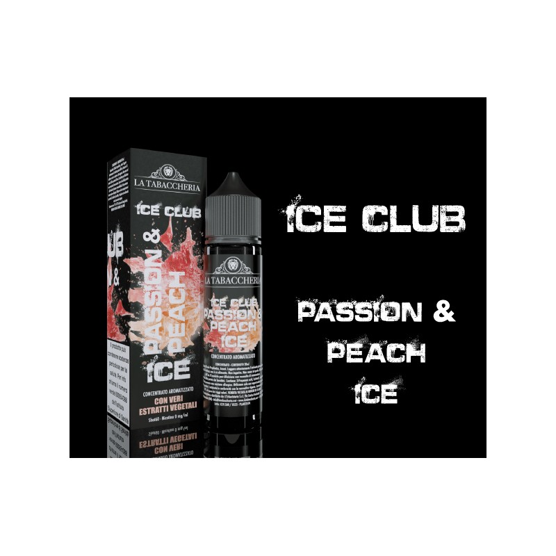 La Tabaccheria - Linea Ice Club - Passion & Peach Ice - Mix and vape 20ml