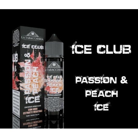 La Tabaccheria - Linea Ice Club - Passion & Peach Ice - Mix and vape 20ml