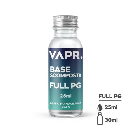 VAPR. Glicole Propilenico FULL PG - 25ml