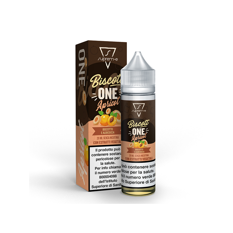 Suprem-e - One Biscottone - Apricot - Mix and Vape - 20ml