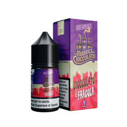 Dreamods - La Fabbrica di Cioccolato - Cioccolato Bianco e Fragola - Mini shot 10+10