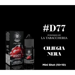 La Tabaccheria - Ciliegia Nera D77 - Mini shot 10+10