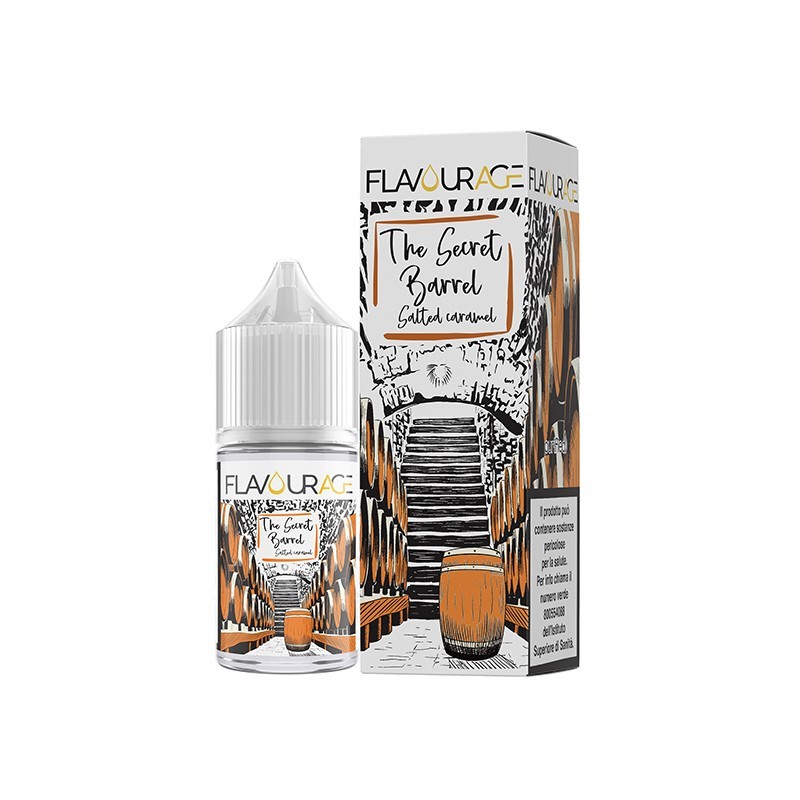 Flavourage - Premium - The Secret Barrel Salted Caramel - Mini Shot 10+10