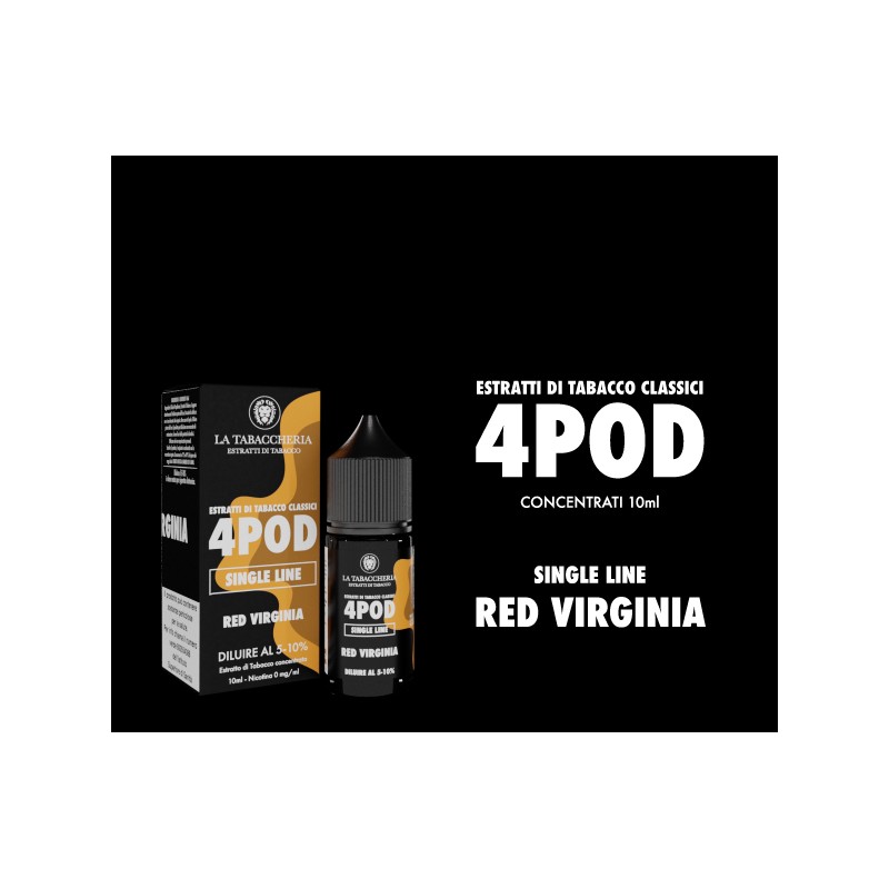 La Tabaccheria - 4pod - Aroma Red Virginia - 10ml