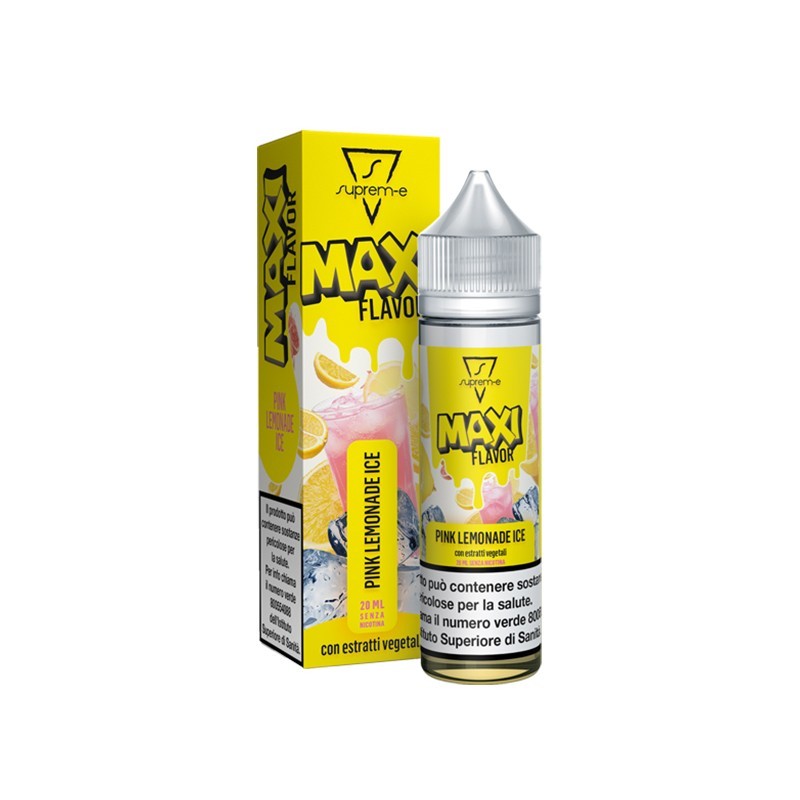 Suprem-e - Maxi Flavor - Pink Lemonade Ice - Mix and Vape - 20ml