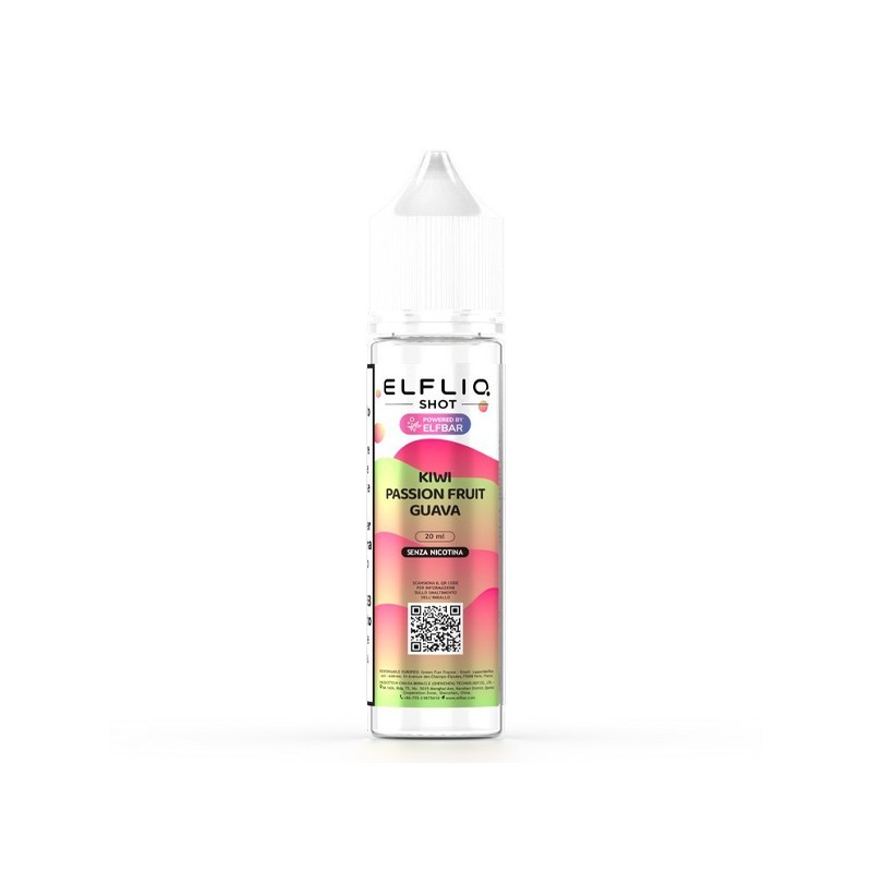 ELFLIQ Shot Kiwi Passion Fruit Guava - Mix and Vape - 20ml