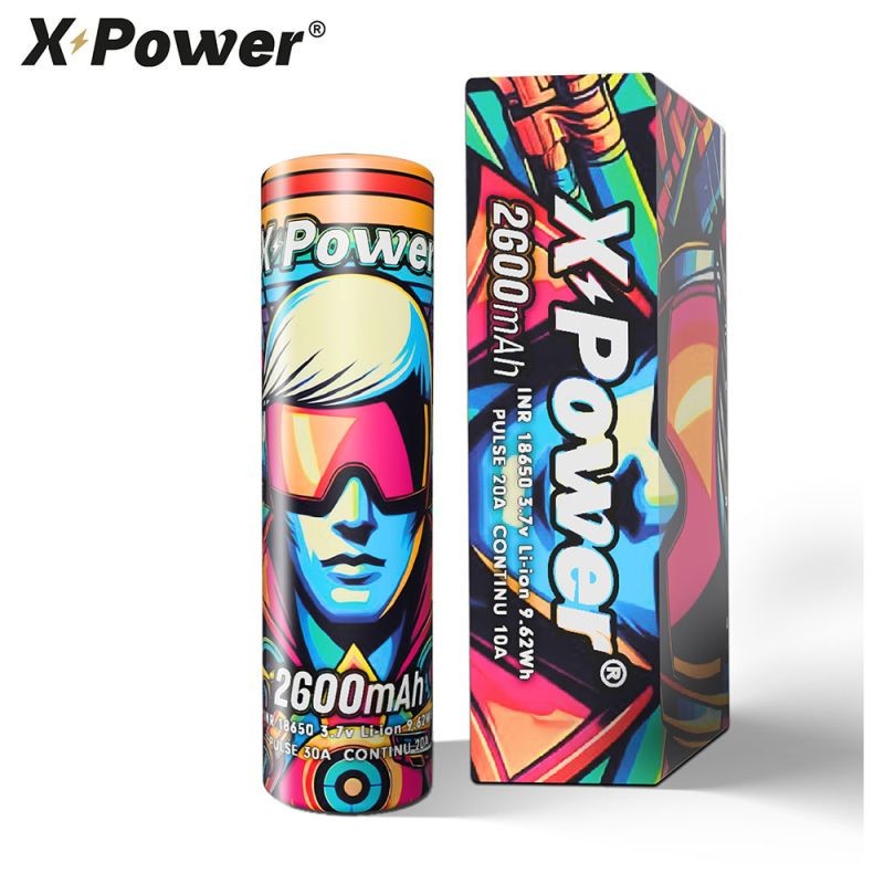 X Power - Batteria 18650 - 2600mAh