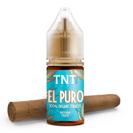 Aroma-Total Natural Tobacco El Puro-by-TNT Vape-10ml-Concentrato